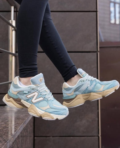 Tenis New Balanace 9060 Azul Claro.