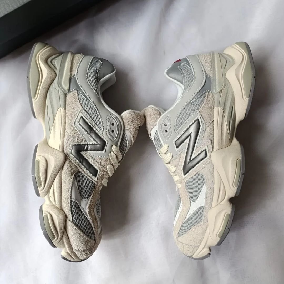 Tenis New Balanace 9060 Gris Azul Claro.