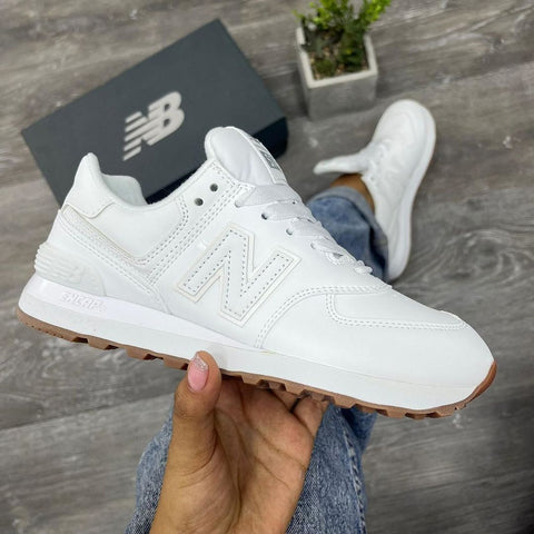 Tenis New Balance 574 Blanco