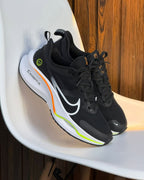 Tenis Air Max x Happy Negro Blanco Verde.