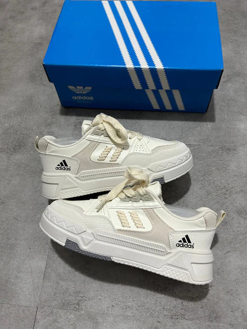 Tenis Adidas Hzywanshi Blancos Gris.