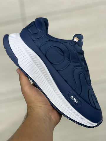Tenis Boos Azul Oscuro.