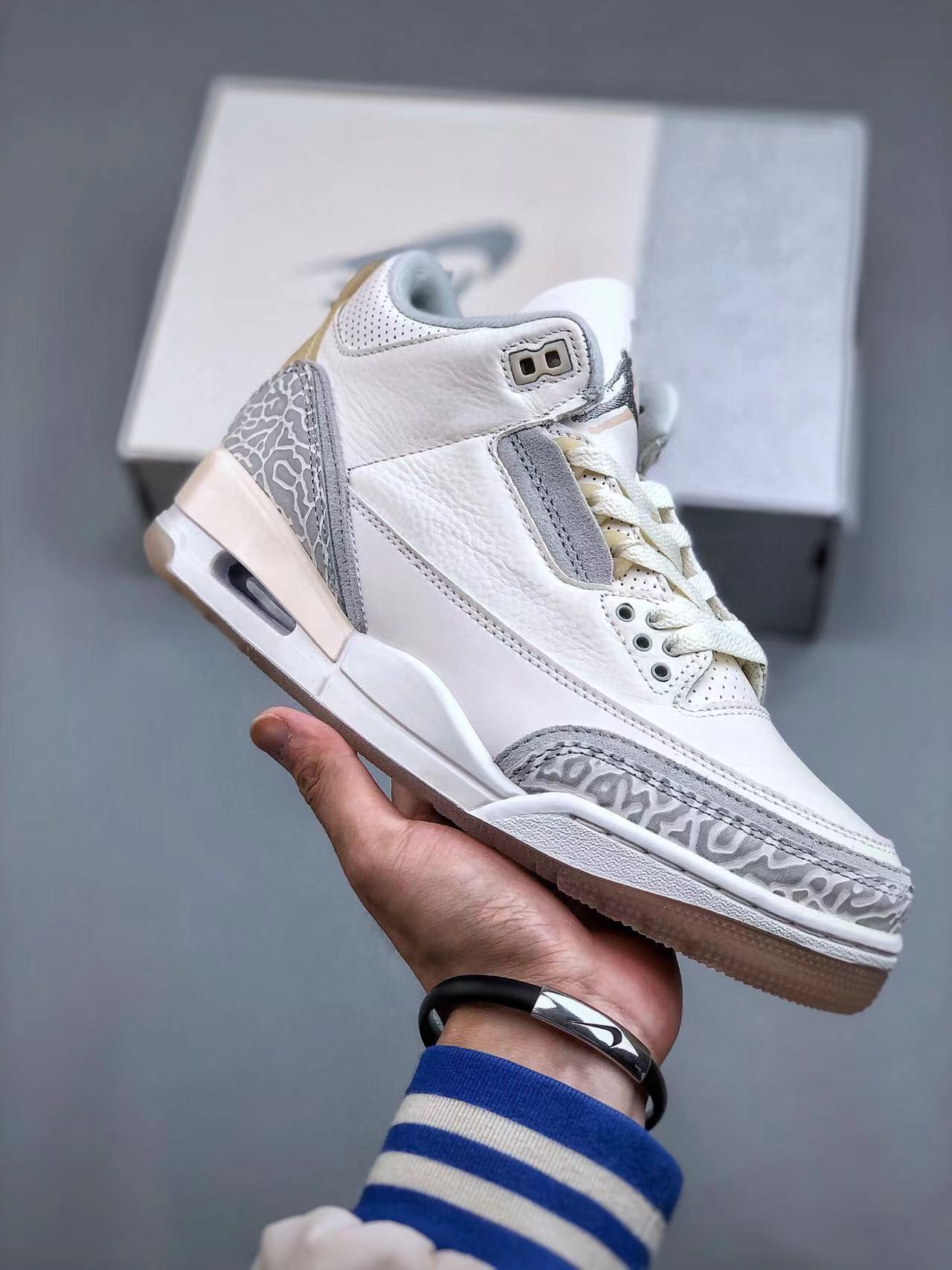 Tenis Jordan 3 Retro Blanco
