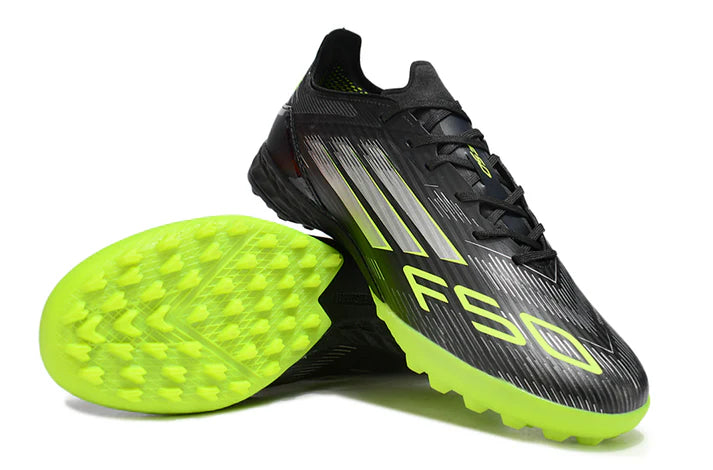 Zapatillas F50 NEGRO VERDE.