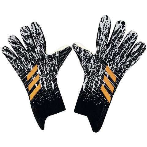 Guantes de portero Predator Mutator Negro Blanco.