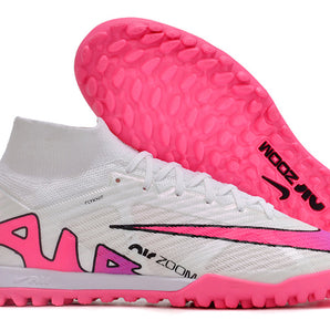 Zapatillas Air Zoom Bota Azul Rosa.