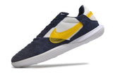 Zapatillas Streetgato Suela lisa Azul Oscuro y Amarillo.