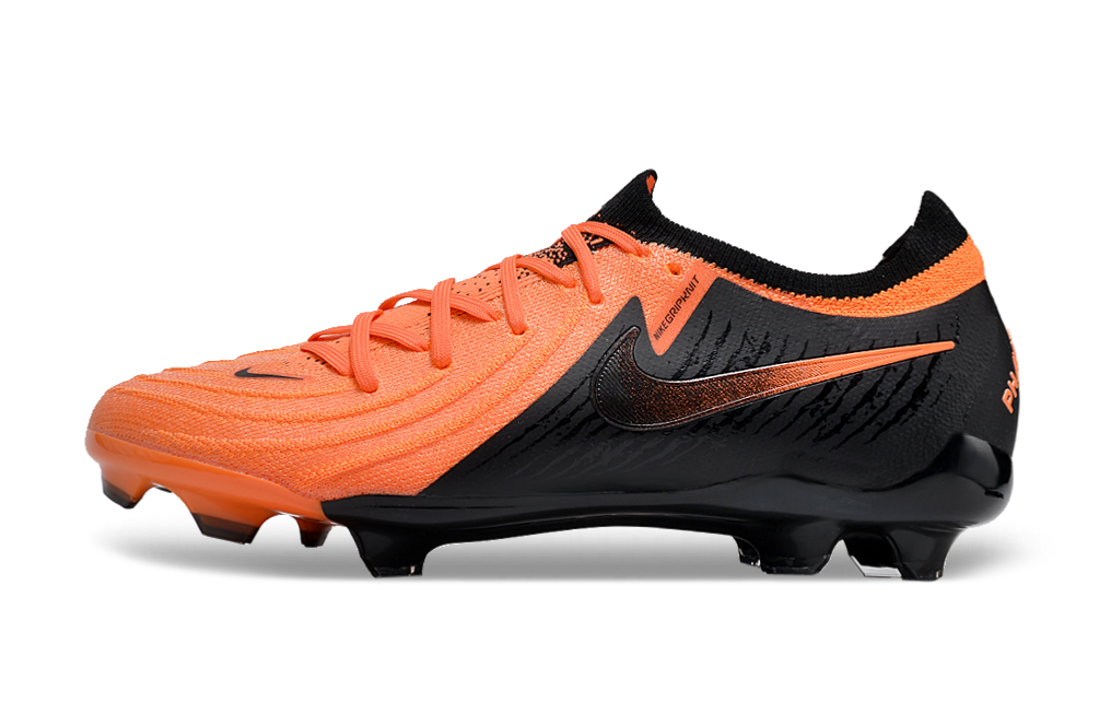 Guayos Nike Phantom Gx Luna Naranja Negro.