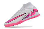 Zapatillas Air Zoom Bota Azul Rosa.