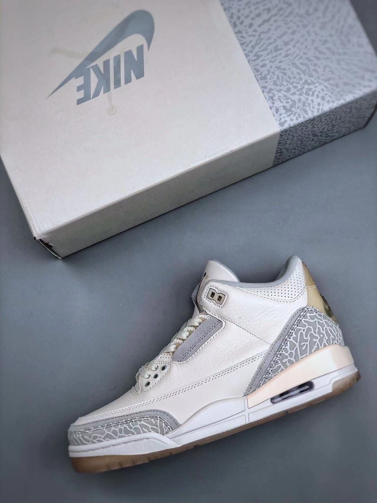 Tenis Jordan 3 Retro Blanco