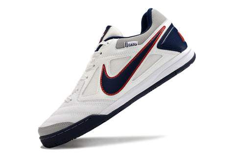 Zapatillas Gato Supreme Blanco Azul Oscuro.