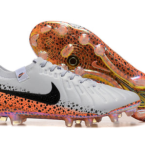Guayos Tiempo Legend blanco Naranja Leopardo.