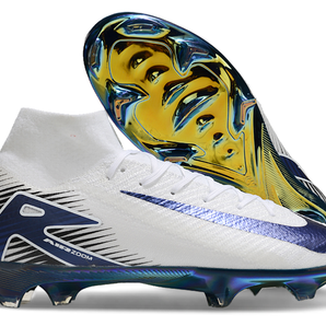 Guayos Air Zoom Blanco Azul Bota.