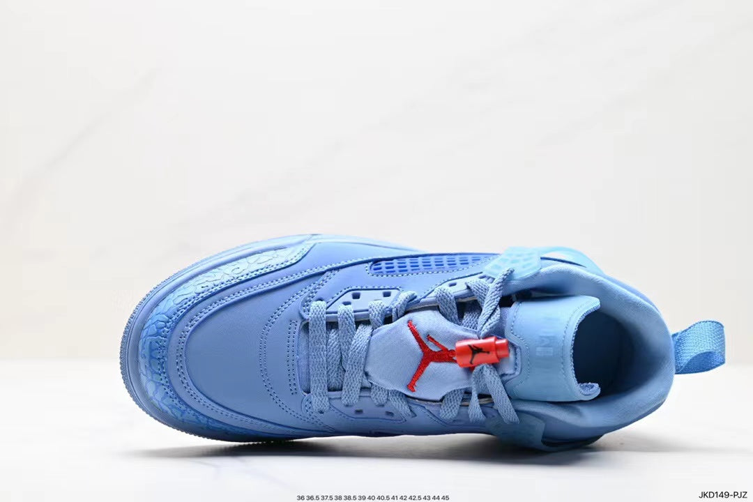 Tenis Jordan Spizike Low Azul.