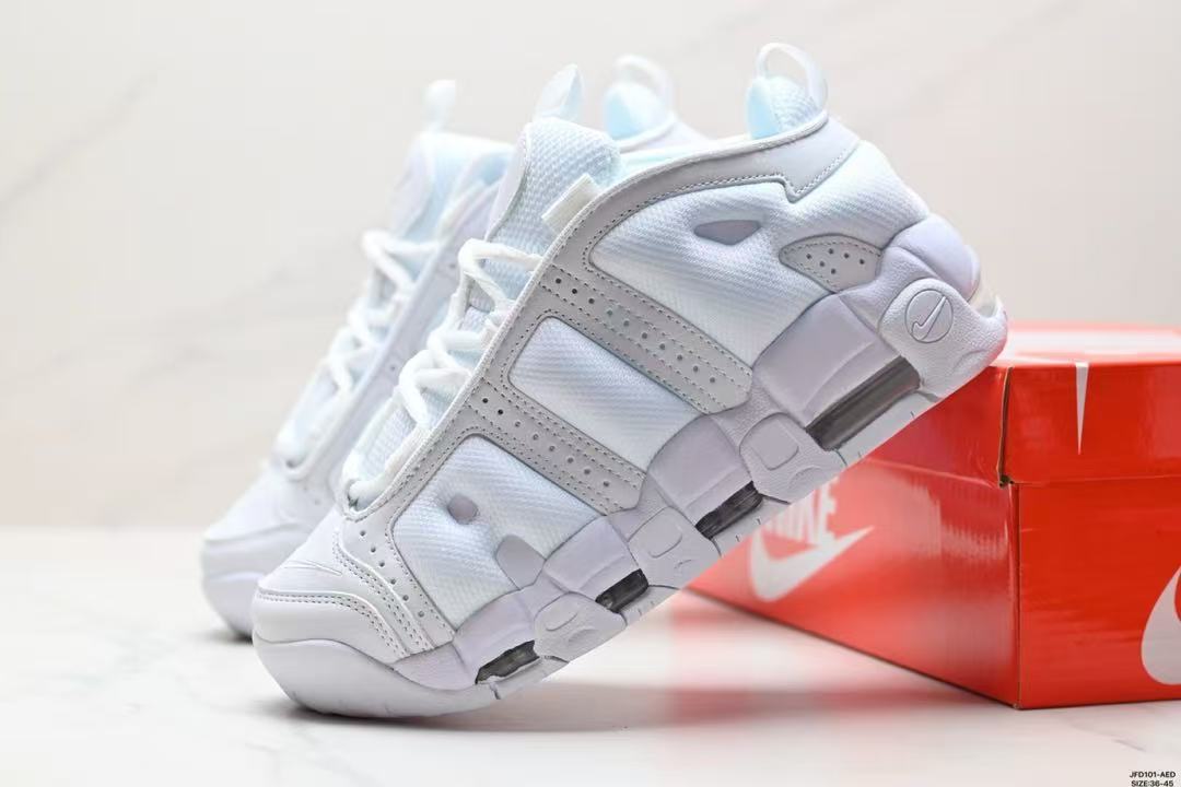 Tenis Air More Uptempo Blanco.
