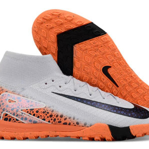Zapatillas Air Zoom Bota Blanco Naranja.