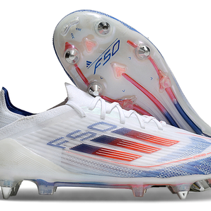 Guayos F50 Blaco Azul Tache Aluminio.