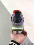 Tenis Jordan 4 Retro Morado.