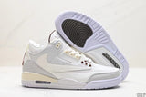Tenis Jordan 3 Retro Travis Scott Blanco.