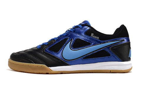 Zapatillas Gato Supreme Negro Azul Oscuro.