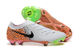 Nike Phantom Gx Blanco Naranja Leopardo Sin Bota.