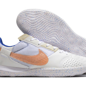 Zapatillas Streetgato Suela lisa Blanco Azul Claro.