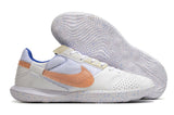 Zapatillas Streetgato Suela lisa Blanco Azul Claro.