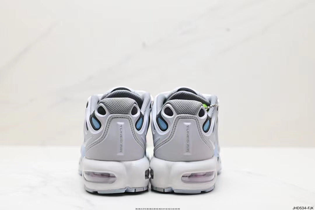 Tenis Air Max Plus Blanco Naranja