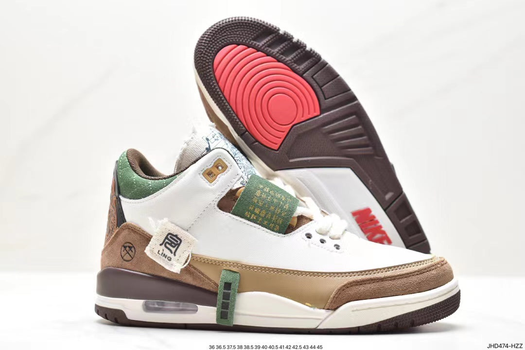Tenis Jordan 3 Retro Chinax