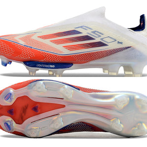Guayos F50 Blanco Rojo Sin Cordon.