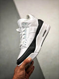 Tenis Jordan 3 Retro Blanco Negro.