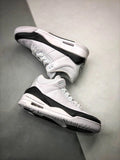 Tenis Jordan 3 Retro Blanco Negro.
