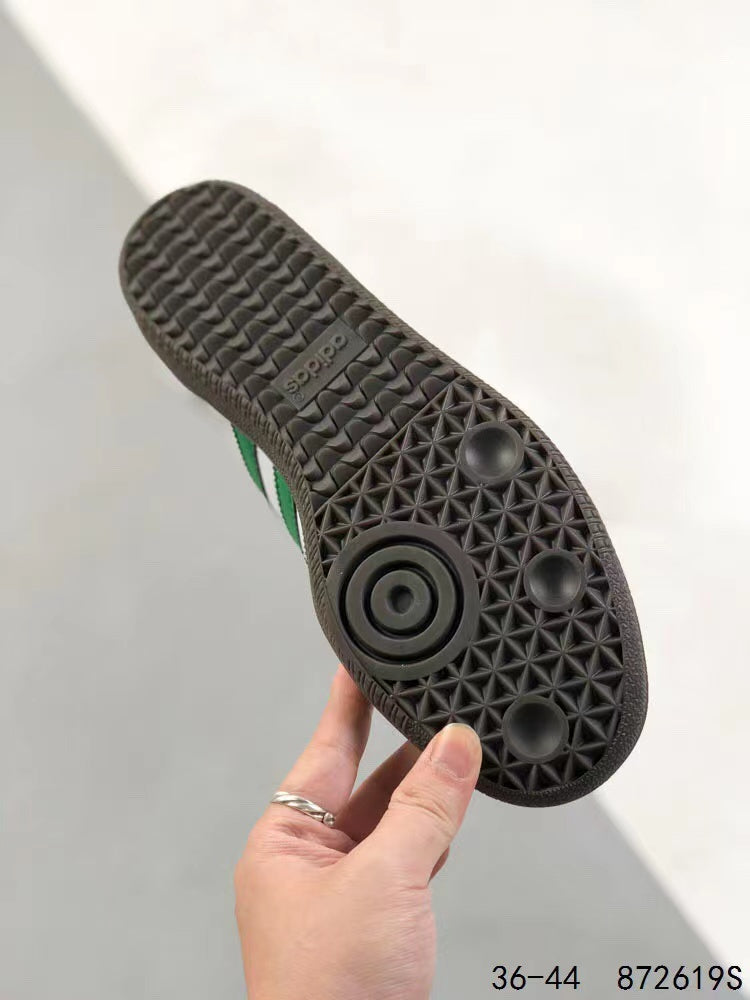 Tenis Samba Blanco Verde.