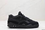 Tenis Jordan 4 Retro Negro Sin Bota.