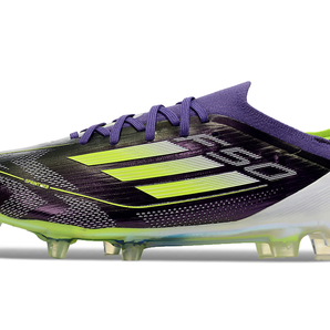 Guayos F50 Blanco Morado con Cordon.