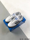 Tenis Samba Plataforma Blanco Negro.