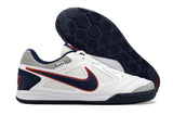 Zapatillas Gato Supreme Blanco Azul Oscuro.