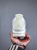 Tenis Jordan 4 Retro Blanco.