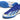 Zapatillas Torretin Crazy fast Azul Blanco Messi.
