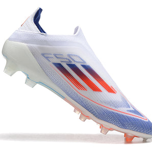 Guayos F50 Blanco Azul Sin Cordon.
