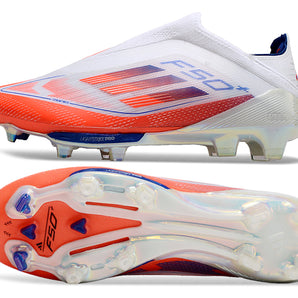Guayos F50 Blanco Rojo Sin cordon.