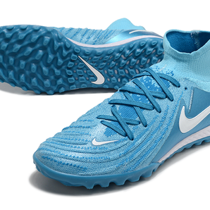 Zapatilla Nike Phantom GX Luna azul Bota.
