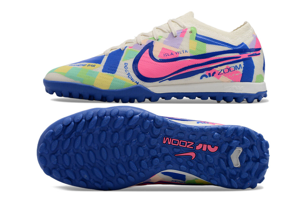 Zapatillas Air Zoom Sin Bota Blanco Multicolor.