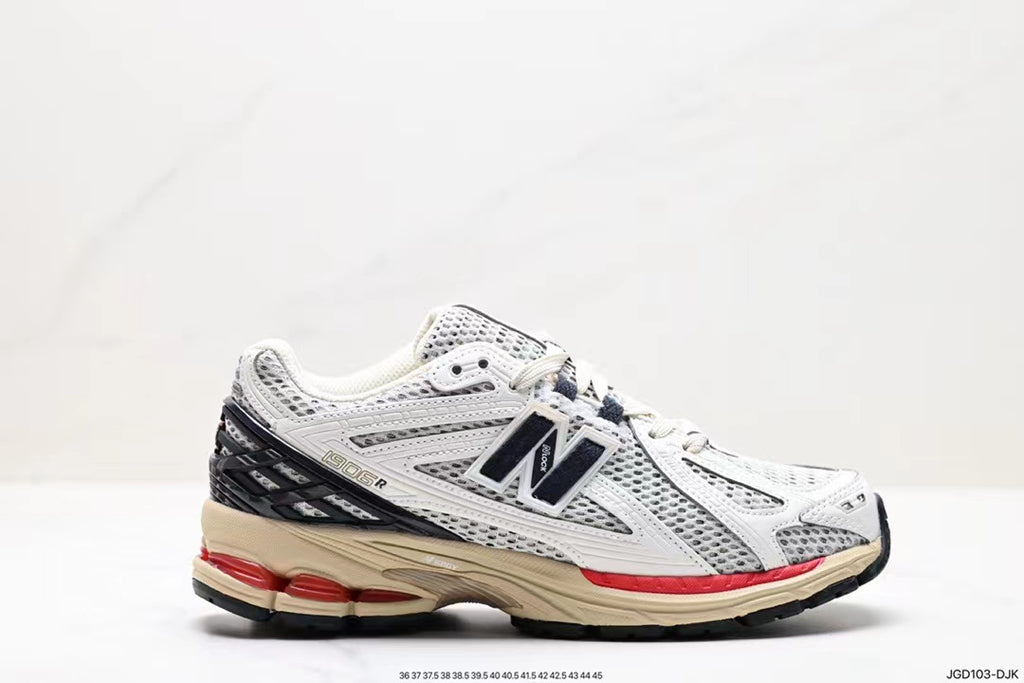 Tenis New Balance 1906 Blanco Rojo.