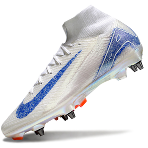 Guayos Air Zoom Blanco Azul Oscuro Bota Tache Aluminio.
