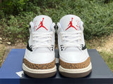 Tenis Jordan 3 Retro Travis Scott Blanco Cafe.