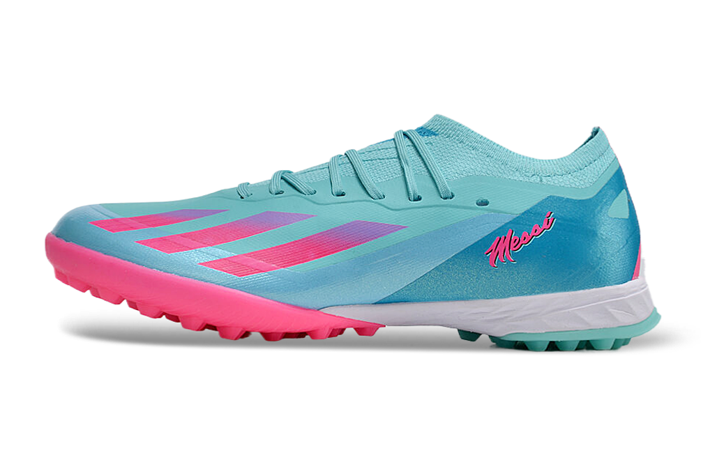 Zapatillas Speedportal Crazy Fast Azul Claro Suela Rosa
