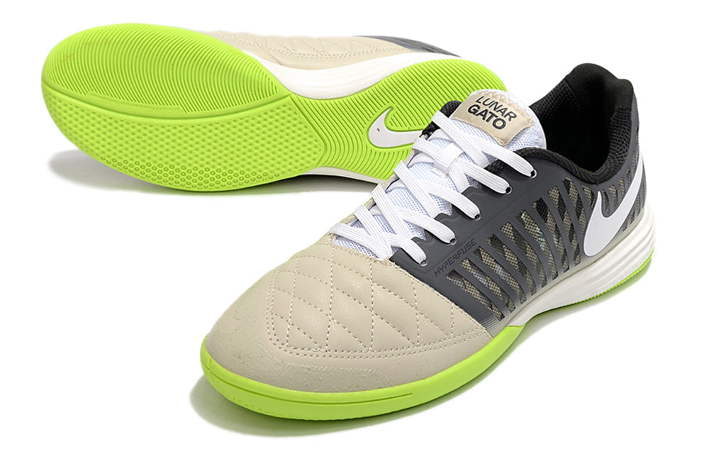 Zapatillas Gato luna Verde Gris
