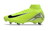 Guayos Air Zoom Verde Fosforecente Bota Tache Aluminio.