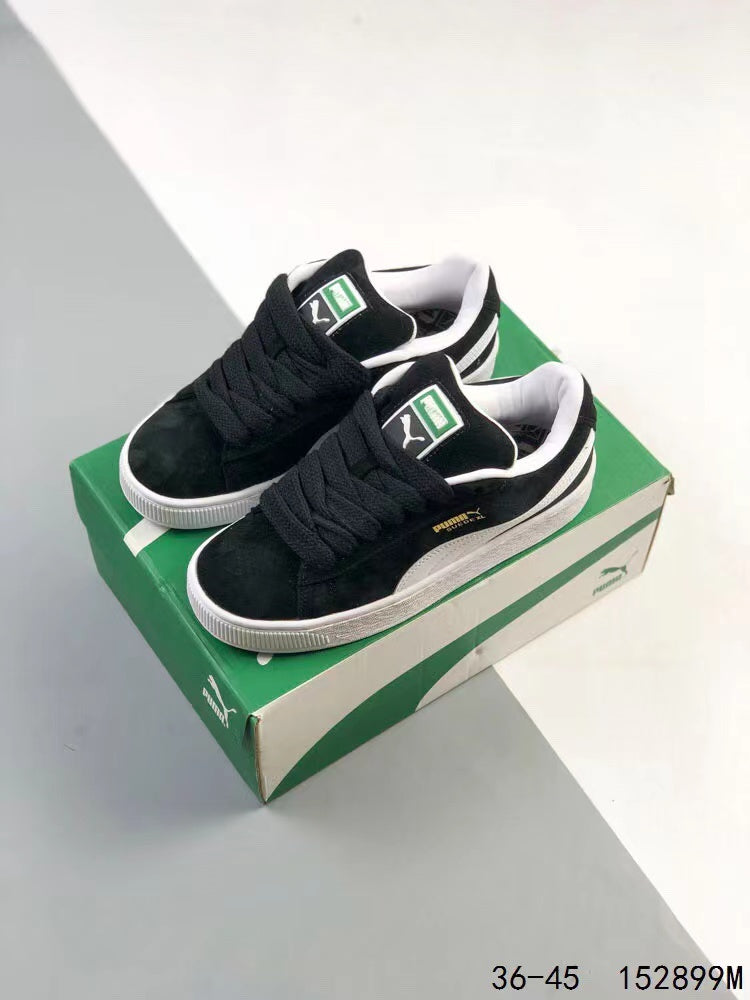 Tenis Suede XL Negro.